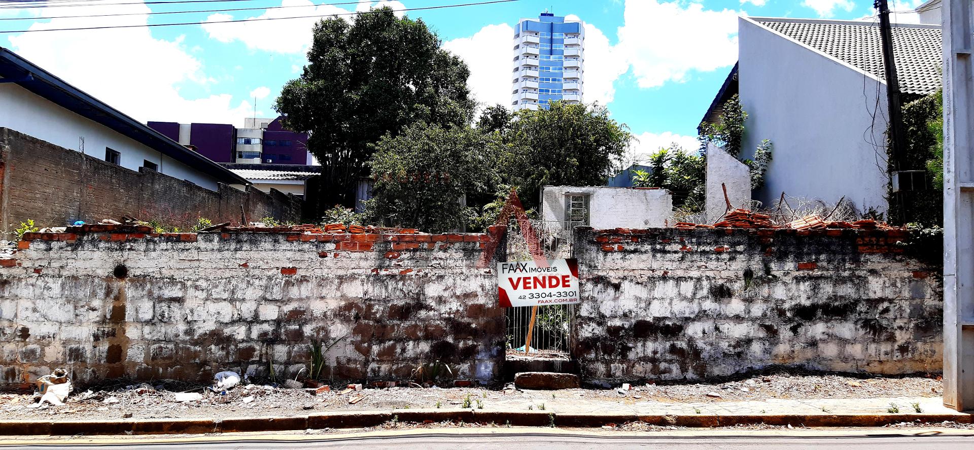 Terreno à venda, CENTRO, GUARAPUAVA - PR